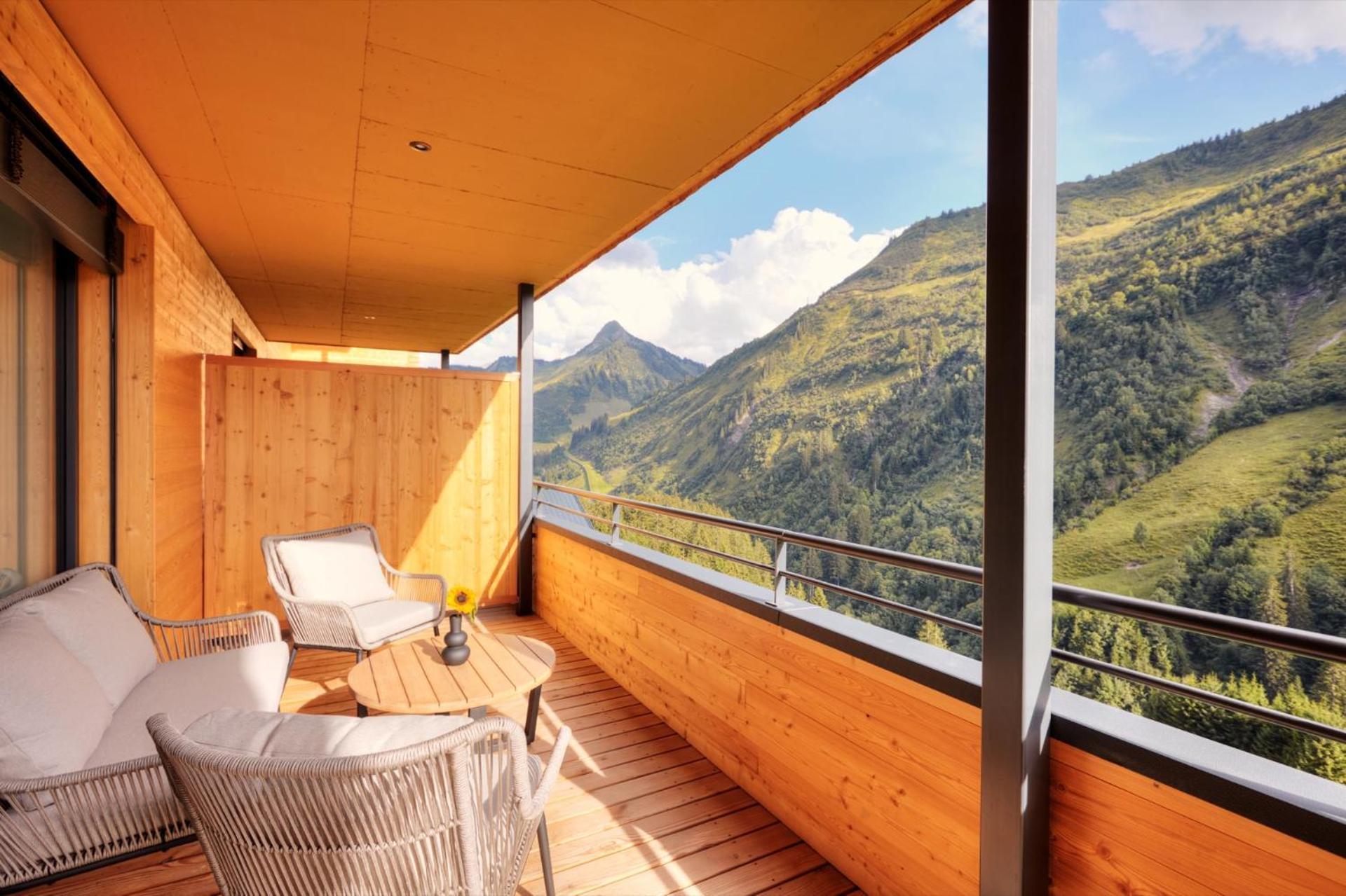 Appartamento Alpenstolz Damuels Haus 1 - Stilvoll Urlauben In Den Bergen Esterno foto